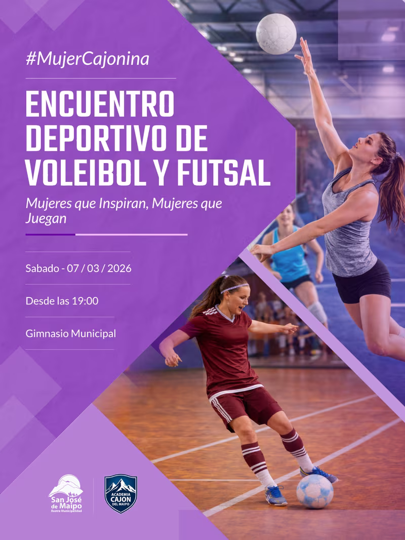 Mujeres que inspiran, mujeres que juegan: jornada deportiva abierta a la comunidad