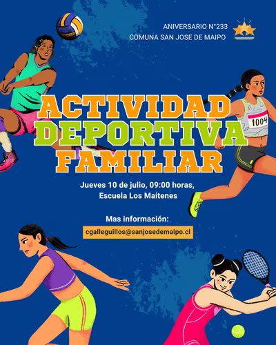 Aniversario 233 Años: "Actividad Deportiva Familiar"