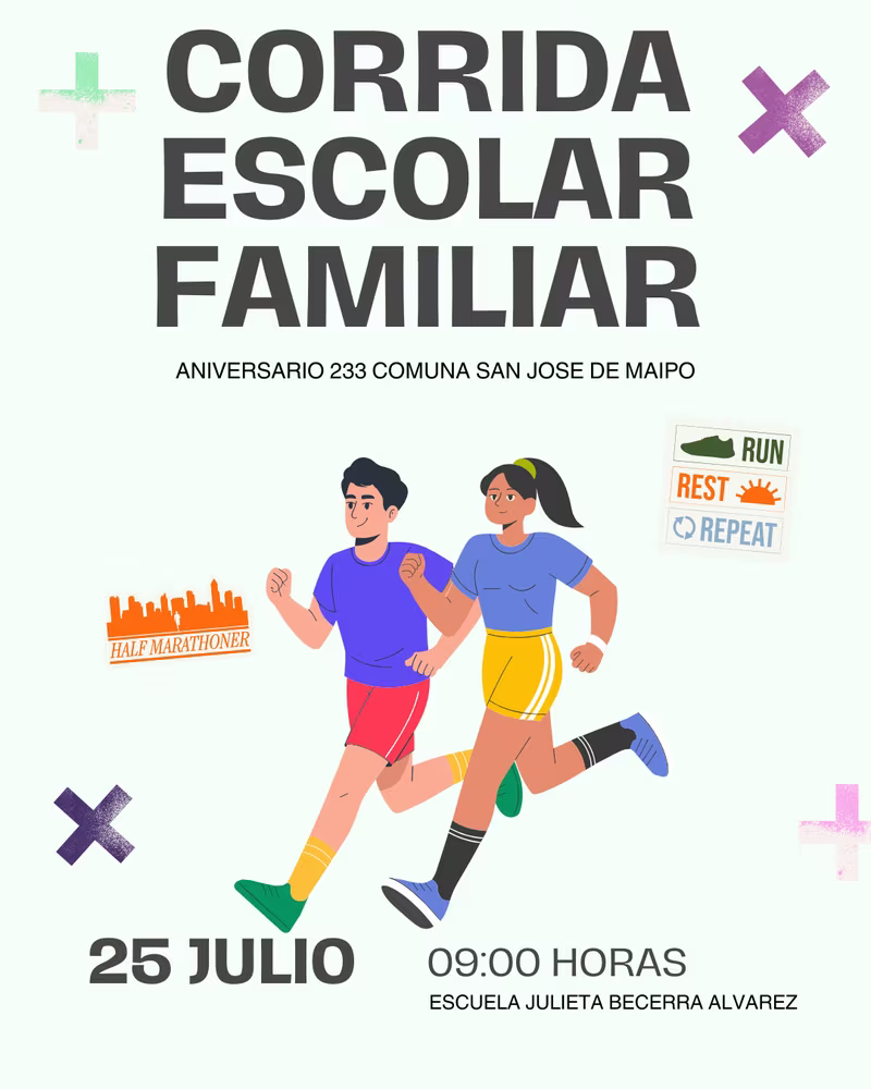 Aniversario 233 Años: "Corrida Escolar Familiar"