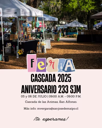 Aniversario 233 Años: "Feria Cascada 2025"