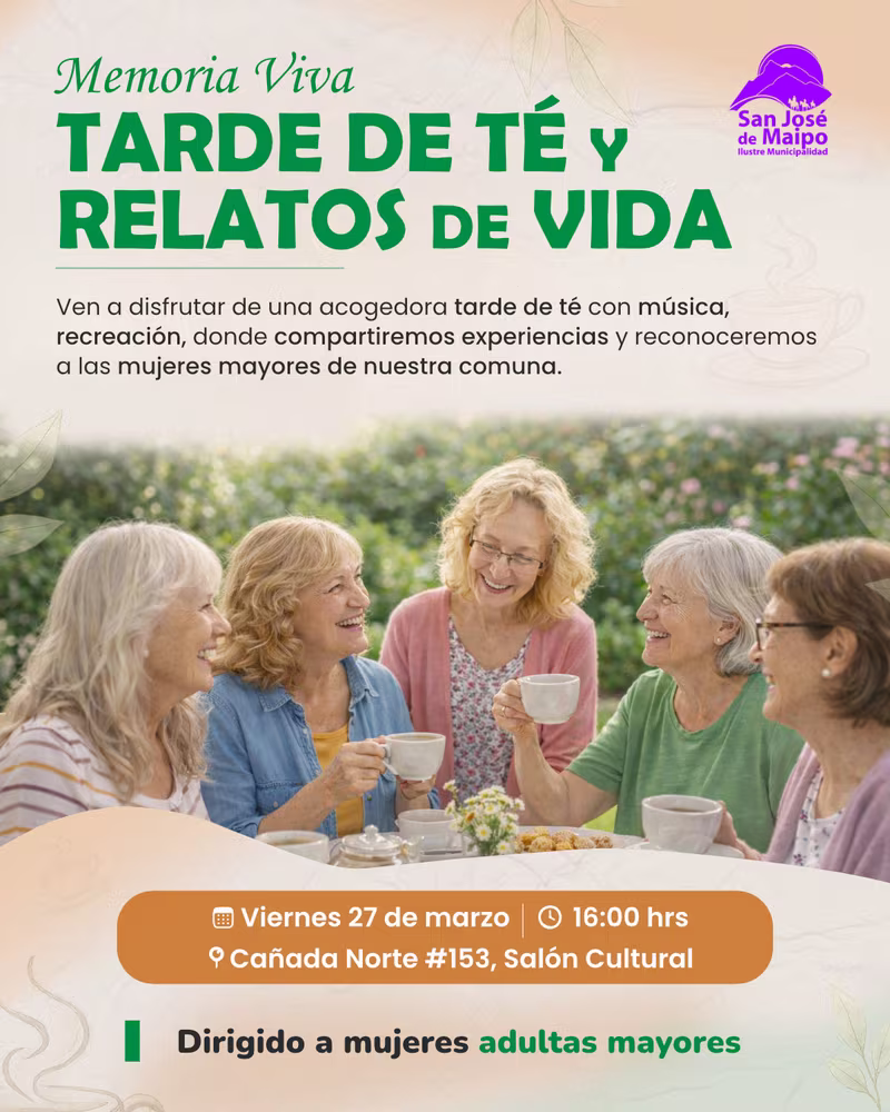 Un espacio de encuentro, memoria y reconocimiento para las mujeres mayores cajoninas