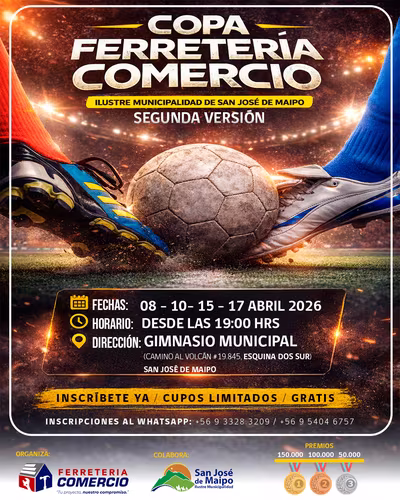 COPA FERRETERÍA COMERCIO – 2ª VERSIÓN