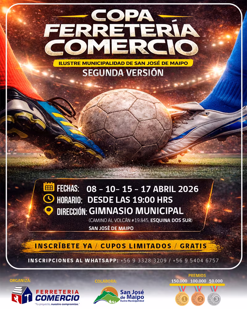 COPA FERRETERÍA COMERCIO – 2ª VERSIÓN