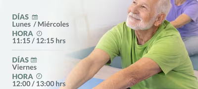 Taller Deportivo Gimnasia Personas Mayores (El Manzano)