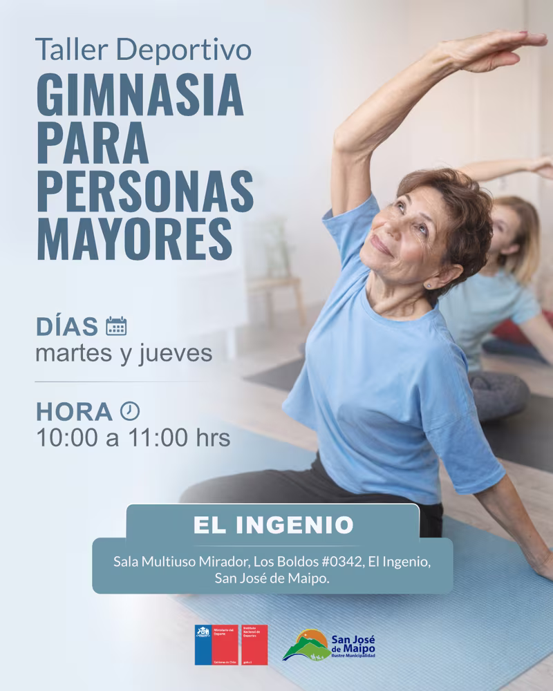 Taller Deportivo Gimnasia Personas Mayores (El Ingenio)