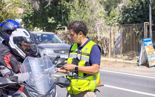Felipe Armijo, Director de Seguridad, en el operativo