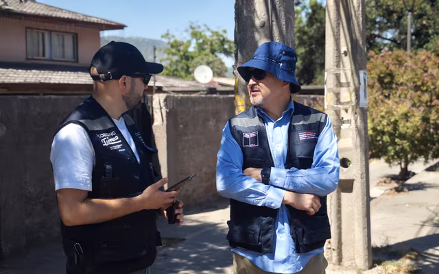 Delegado Presidencial Cordillera, Osvaldo Maldonado, presente en la fiscalización