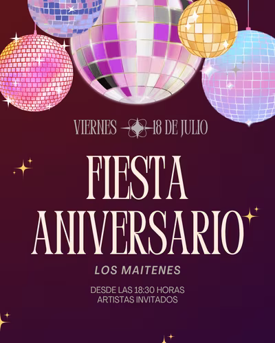 Aniversario 233 Años: "Fiesta Aniversario Los Maitenes"