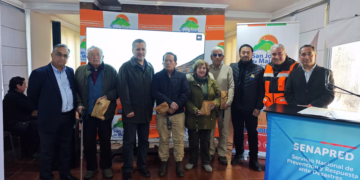 Las Melosas fue escenario del lanzamiento del reportaje “Memoria Sísmica”