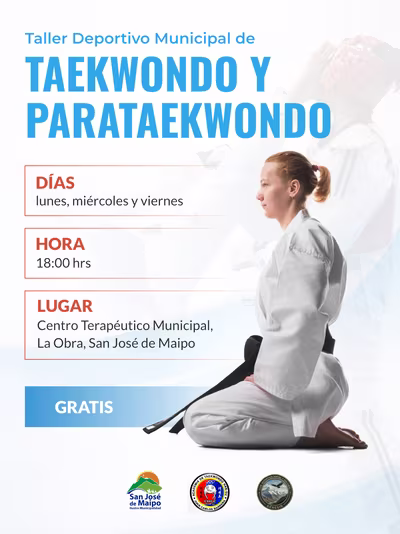 Taller Deportivo Taekwondo y Parataekwondo