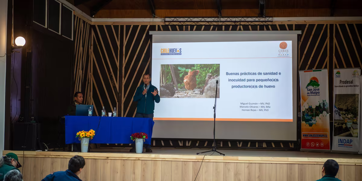 San José de Maipo fortalece la prevención ante la influenza aviar junto a avicultores locales