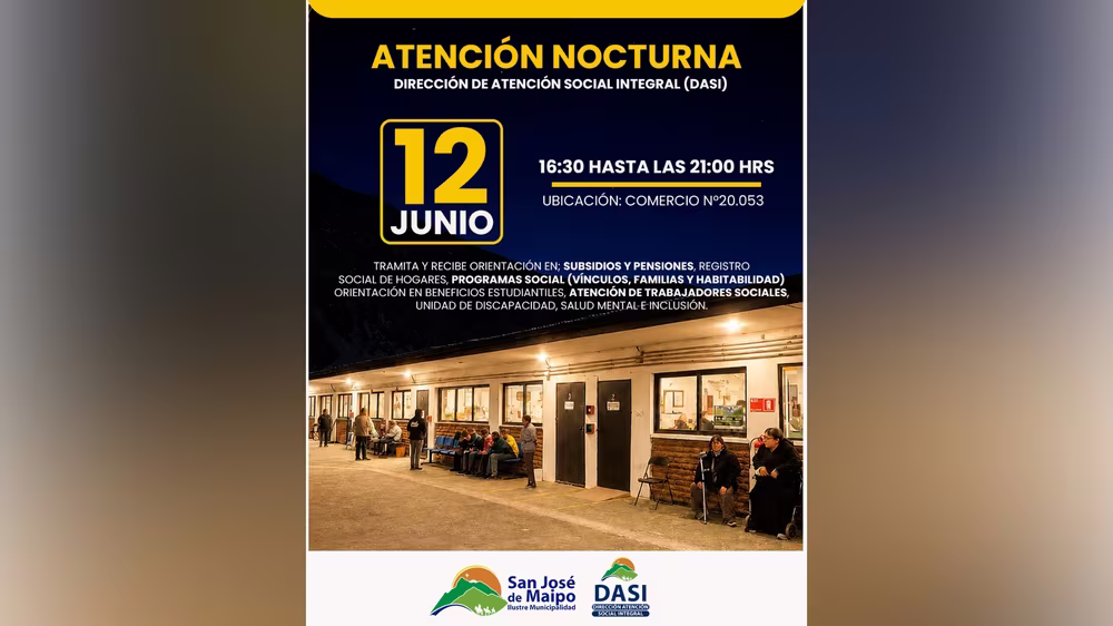 Atención Nocturna DASI: 12 de Junio
