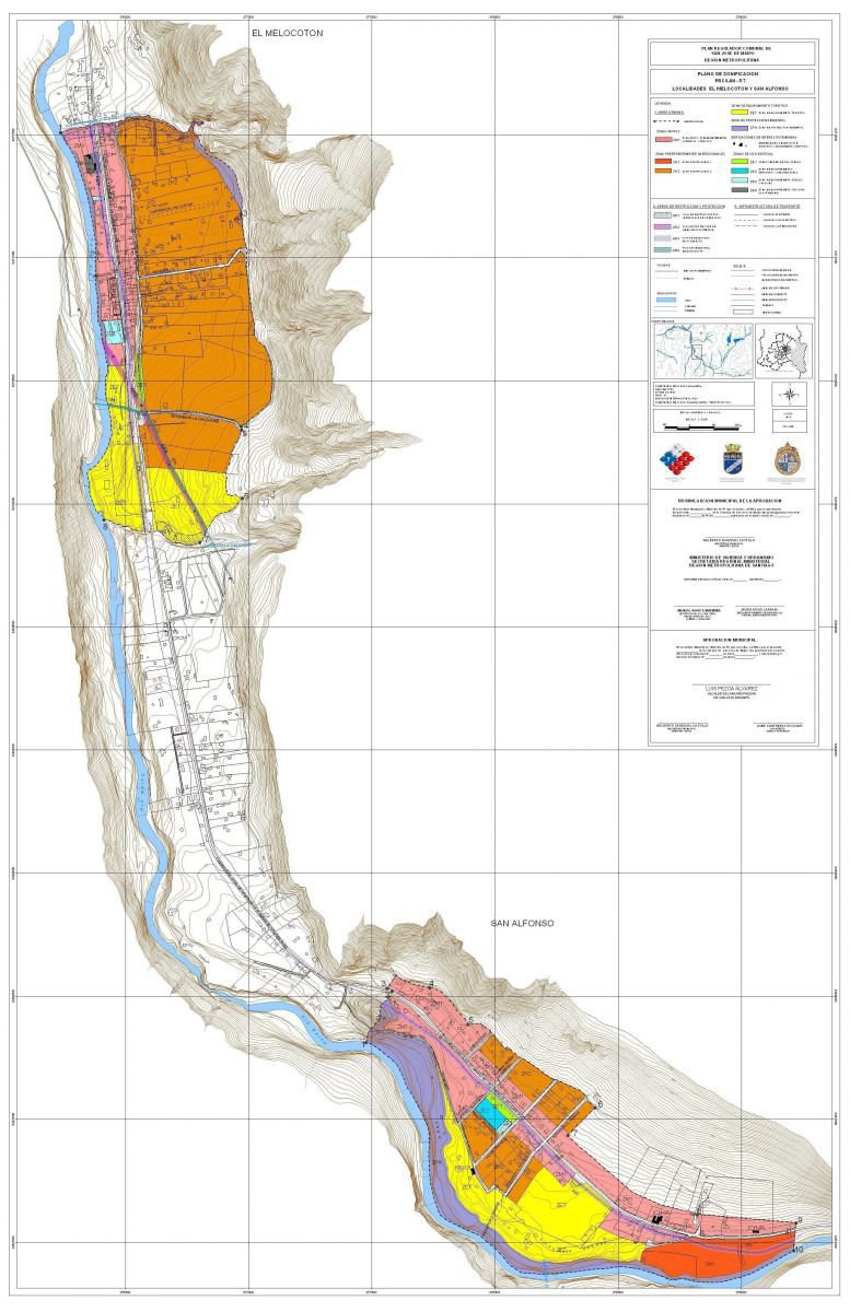 zon_pl5_LPA: Localidades de El Melocotón y San Alfonso